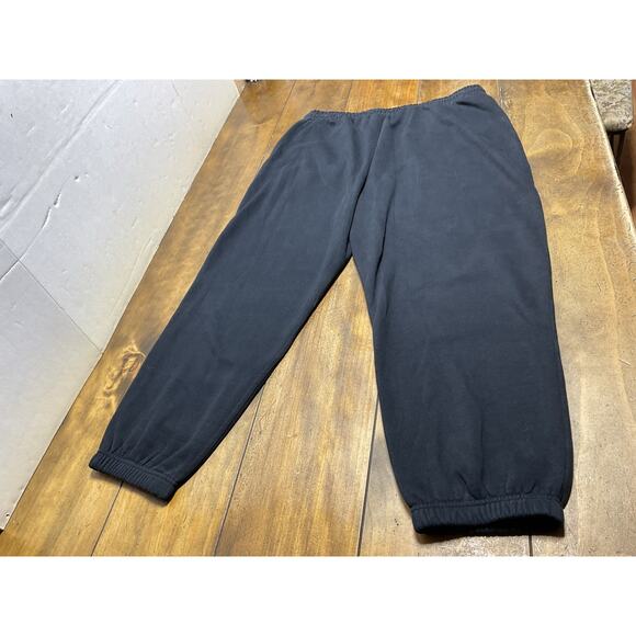 Fabletics Womens Black Sweatpants Joggers Loose Fit Pockets Gym Soft XL - Picture 4 of 7